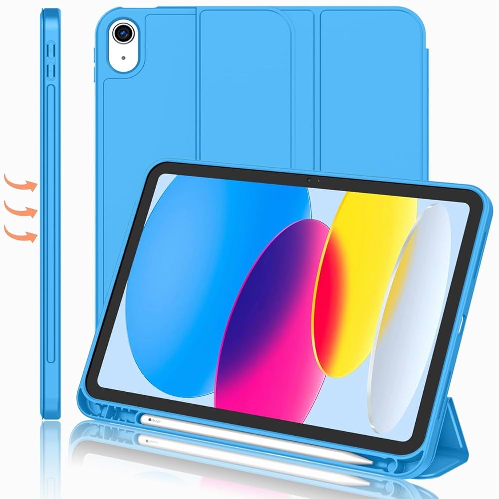 300242-TDG TRIO iPad 10.9/11 (2022-A14/2025-A16) Case, Blue