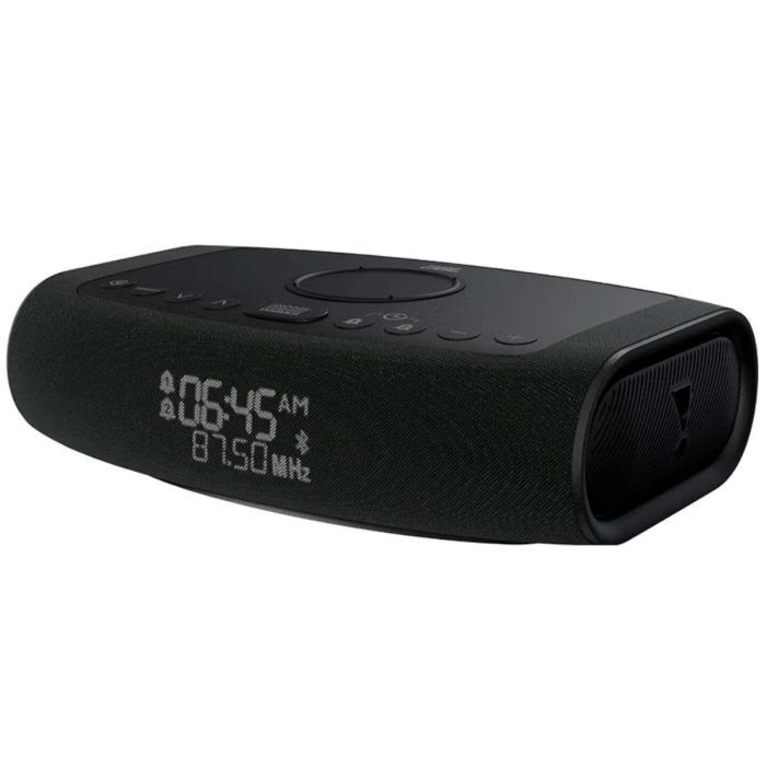 JBL RISE CLOCK RADIO SPEAKER WITH FM, BLACK
