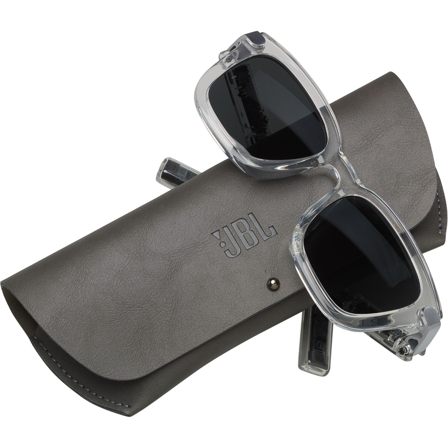 JBL SOUNDGEAR FRAMES SQUARE WIRELESS AUDIO GLASSES, PEARL