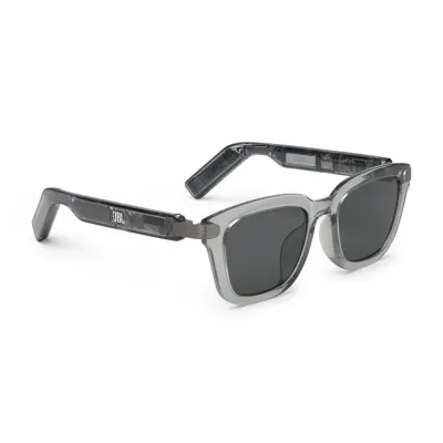 JBL SOUNDGEAR FRAMES SQUARE WIRELESS AUDIO GLASSES, ONYX