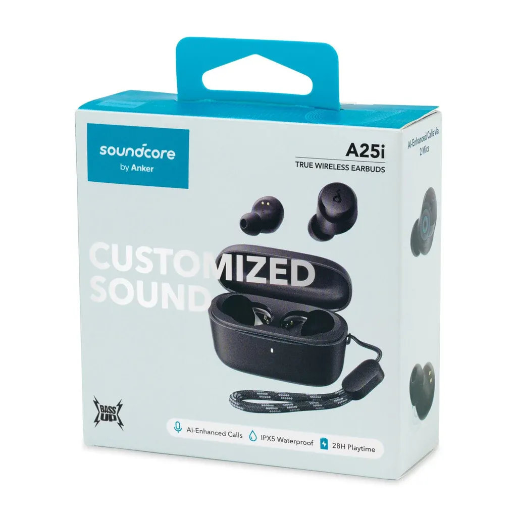 Anker A25i Soundcore True Wireless Earbuds, Black