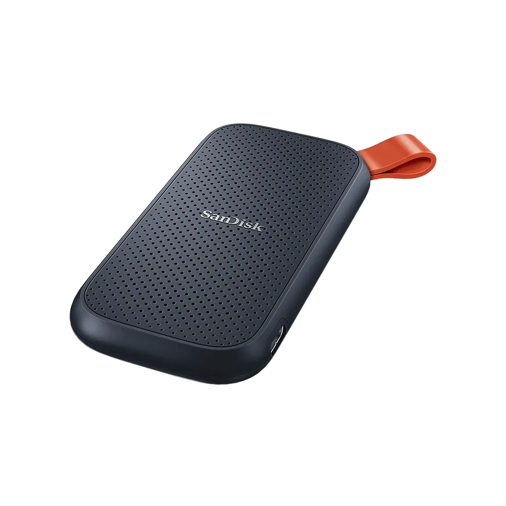 SanDisk Portable SSD, SDSSDE30 2TB, USB 3.2 Gen 2, Type C to A cable, Read speed up to 800MB/s