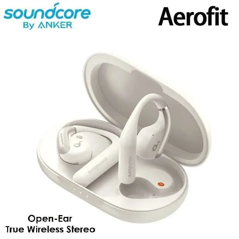 Anker A3872 Soundcore AeroFit Open-Ear True Wireless Earbuds, White
