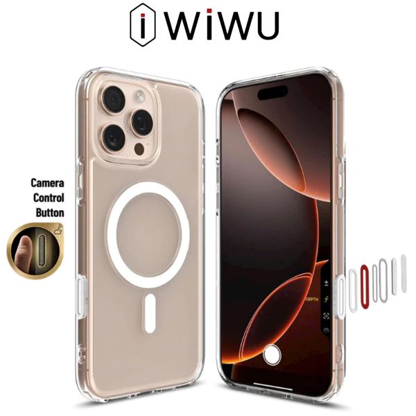 WiWU iPhone 16 Pro Max Dynamic Pro Case, Clear