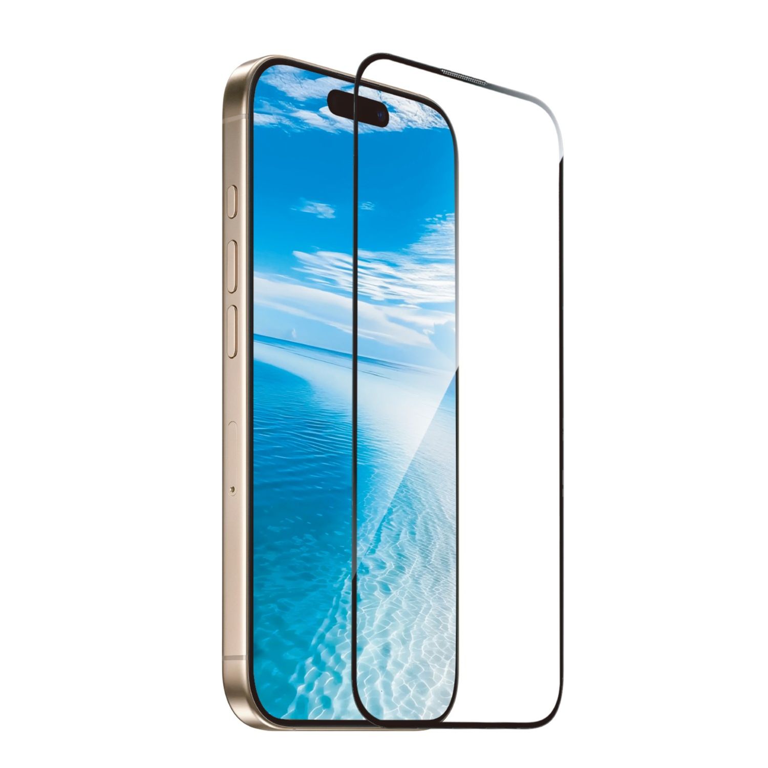 WiWU iPhone 17 Pro Tempered Glass, Crystal Clear