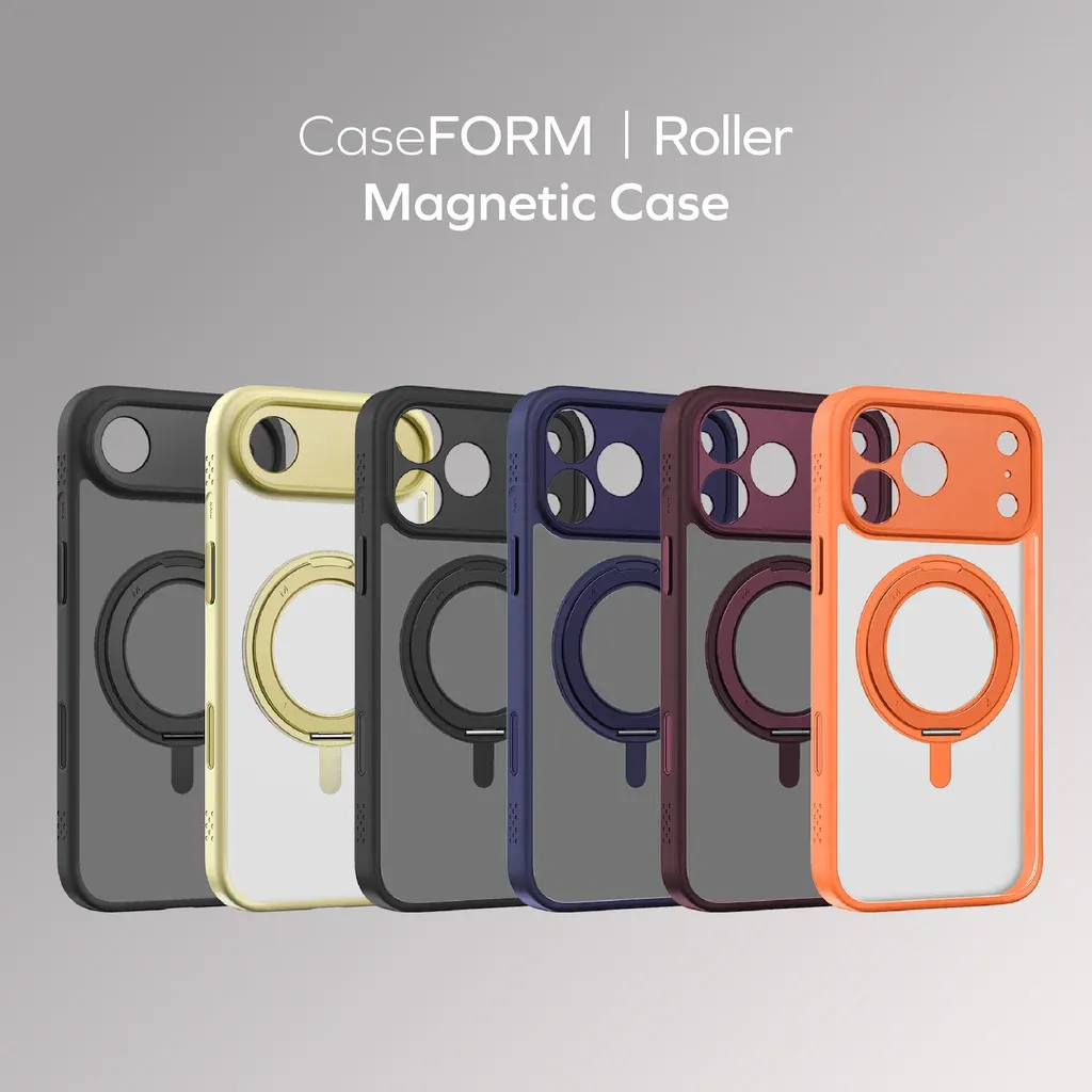 Momax iPhone 17 Pro Max Roller Case, Red (MRAP25XLR)