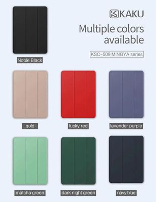 Kaku iPad (10th gen) MINGYA TPU case with apple pencil slot, Navy Blue