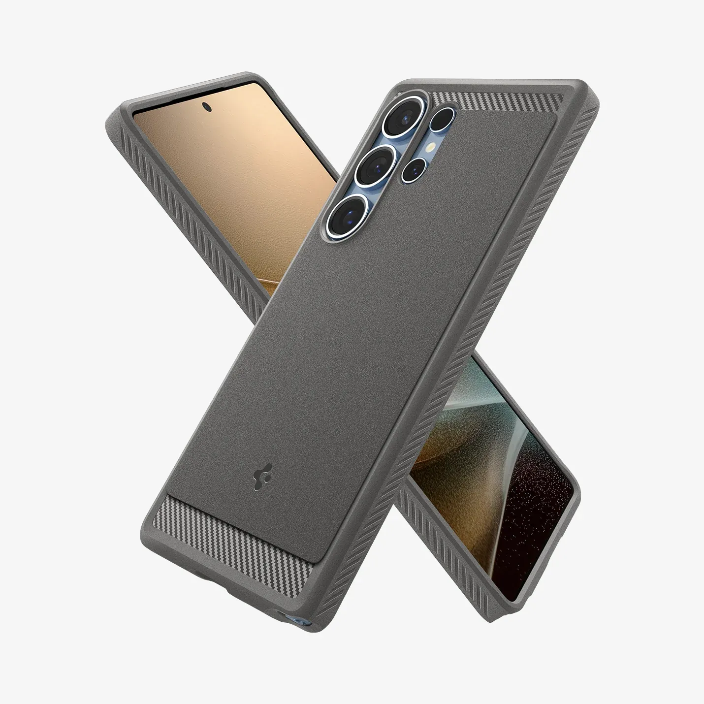 TDG Samsung Galaxy S25+ Carbon Armor MagSafe, Grey