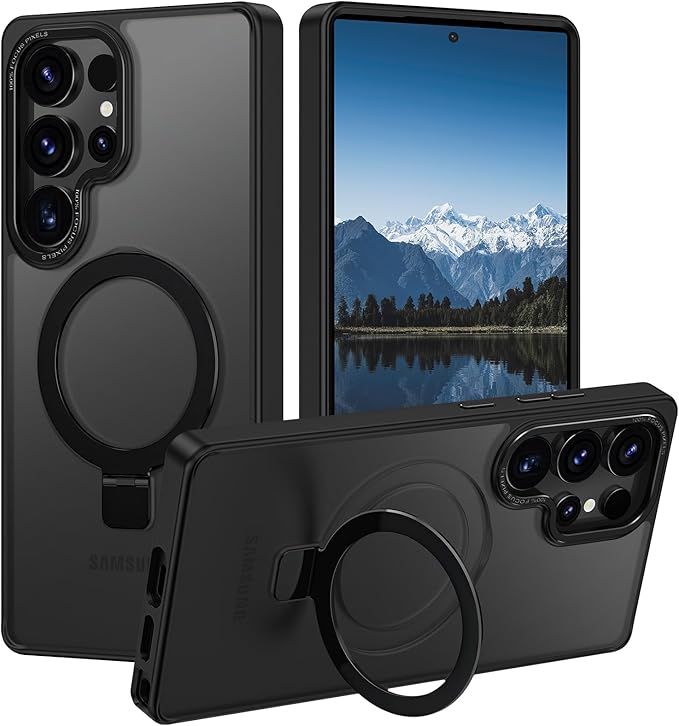 TDG Samsung Galaxy S25 Ultra MagStand, Clear Black