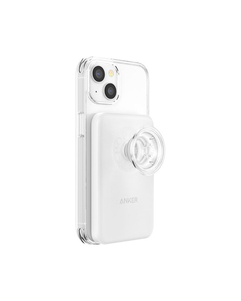Anker A1612 X Popsockets Power Bank 5,000mAh, White