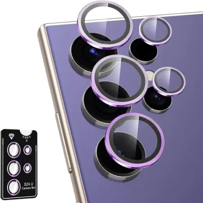 Anank Samsung Galaxy S24 Ultra AR Lens Guard, Purple