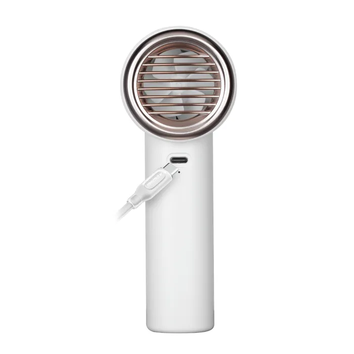 MOMAX Ultra Freeze Portable Icy Colling Fan, White