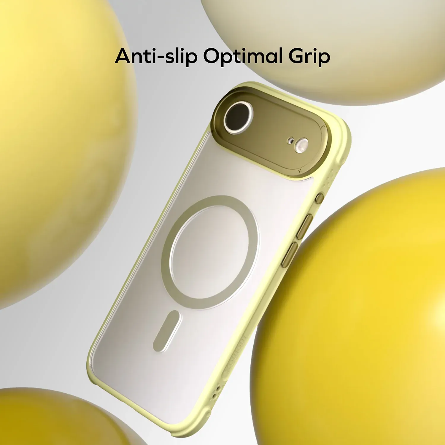 Momax iPhone Air AiR Case, Yellow (MAAP25LY)