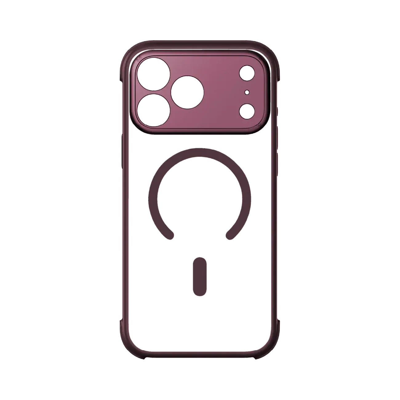 Momax iPhone 17 Pro Max AiR Case, Red (MAAP25XLR)