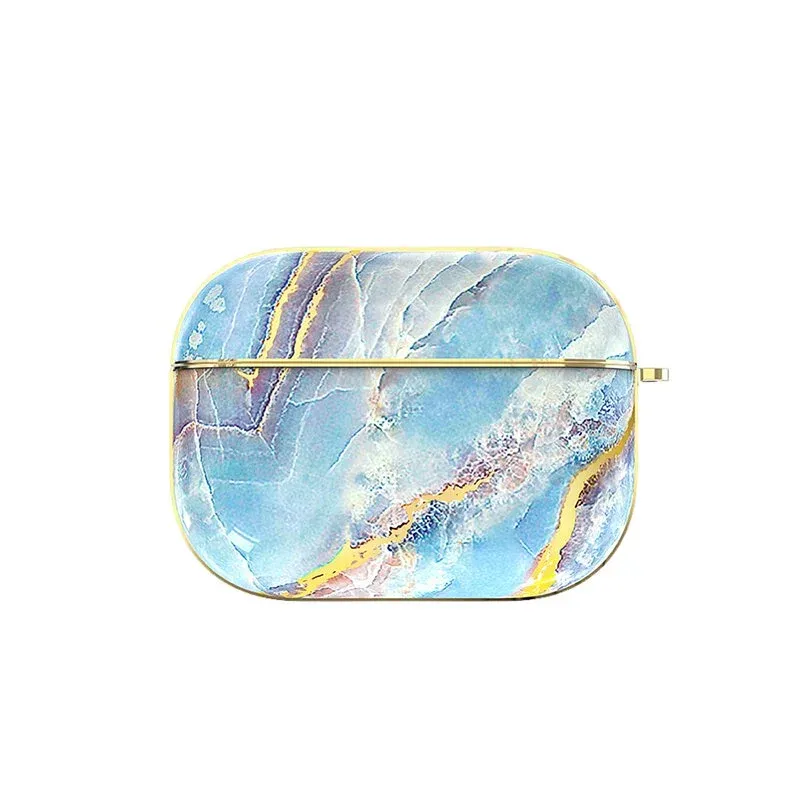 Hoda AirPods Pro Protective Case Gem Series, Blue Marble