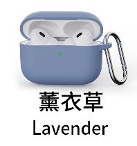 TDG AirPods 4 Lite Silicone Case, Lavender Gray