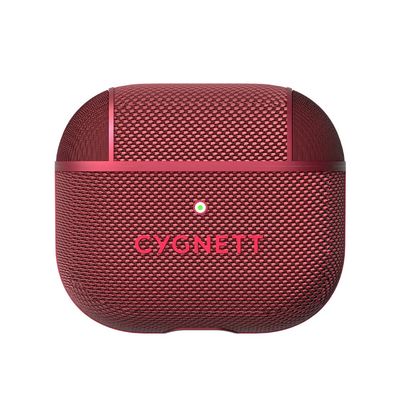 Cygnett TekView AirPods 3 case - Red/Red Cygnett TekView AirPods 3 case - Red/Red