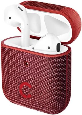 Cygnett TekView AirPods 1&2 case - Red/Red Cygnett TekView AirPods 1&2 case - Red/Red