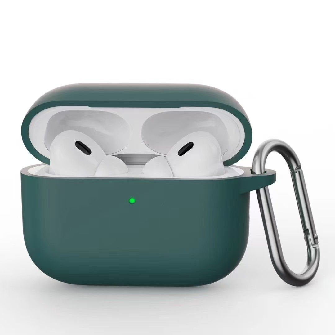 TDG AirPods 4 Lite Silicone Case, Dark Green