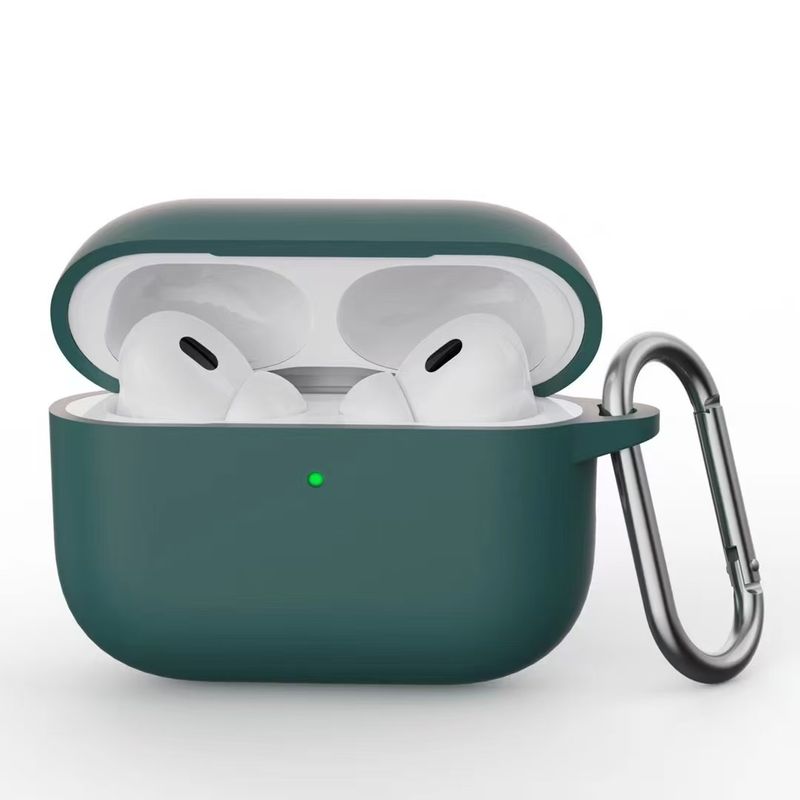 TDG AirPods 4 Lite Silicone Case, Dark Green