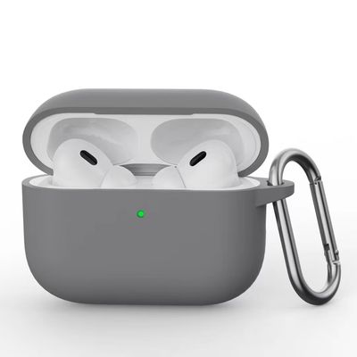 TDG LuxeGuard AirPods 4 Silicone Case, Advanced Ash