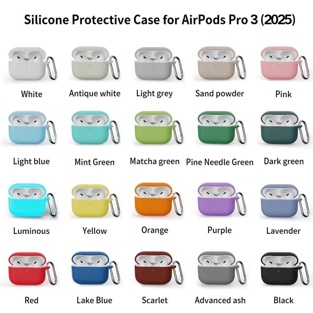TDG LuxeGuard AirPods 4 Silicone Case, Advanced Ash