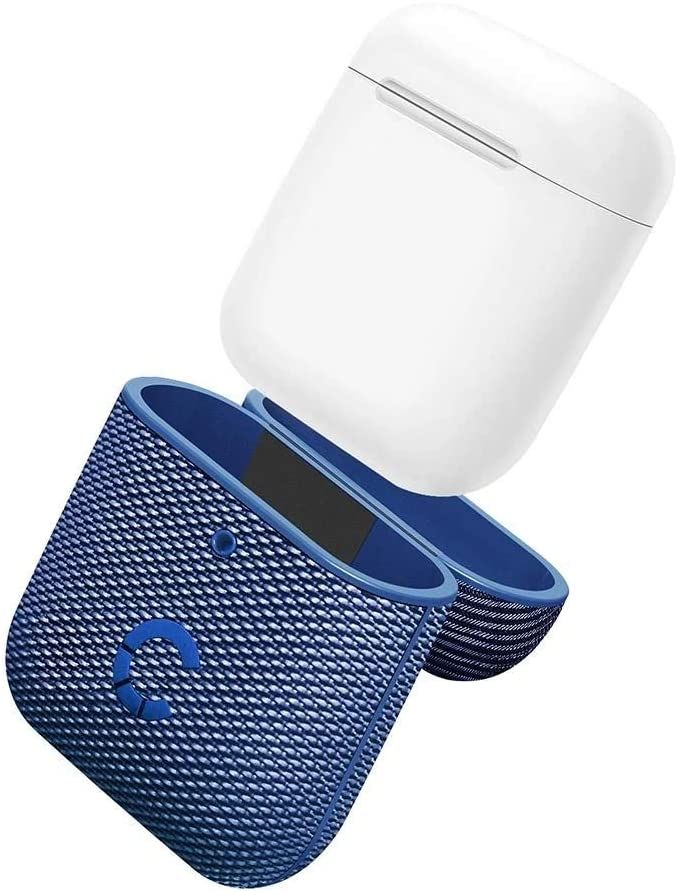 Cygnett TekView AirPods 1&amp;2 case - Navy/Blue