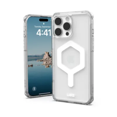 UAG iPhone 15 Pro Plyo Magsafe, Ice/White