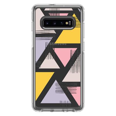 OtterBox Samsung Galaxy S10 Plus Symmetry Clear, Graphic Love Triangle OtterBox Samsung Galaxy S10 Plus Symmetry Clear, Graphic Love Triangle