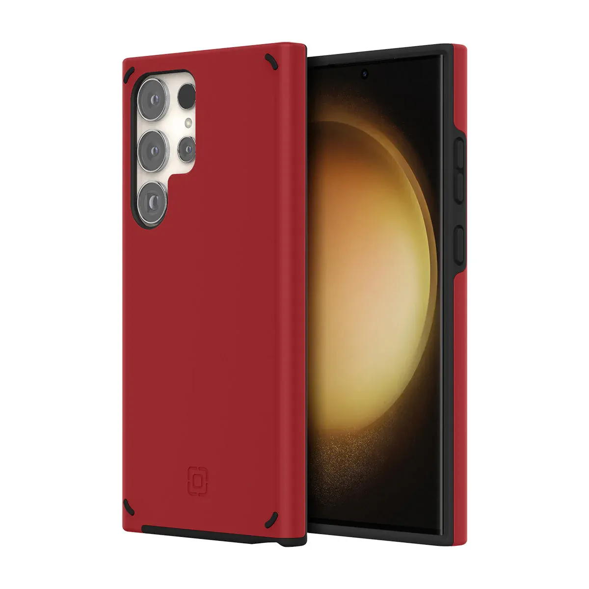 Incipio Samsung Galaxy S23 Ultra Duo Case, Scarlet Red/Black