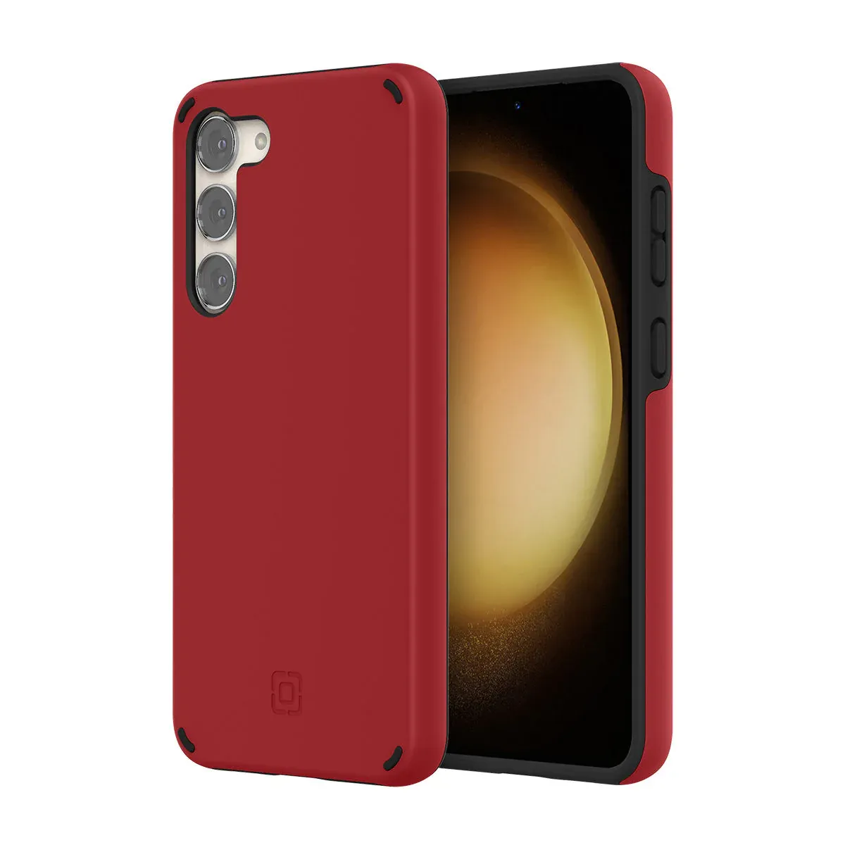 Incipio Samsung Galaxy S23 Duo Case, Scarlet Red/Black