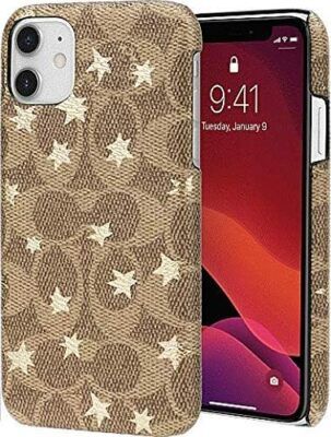 Coach iPhone 11 Pro Slim Wrap Case, Signature C Khaki