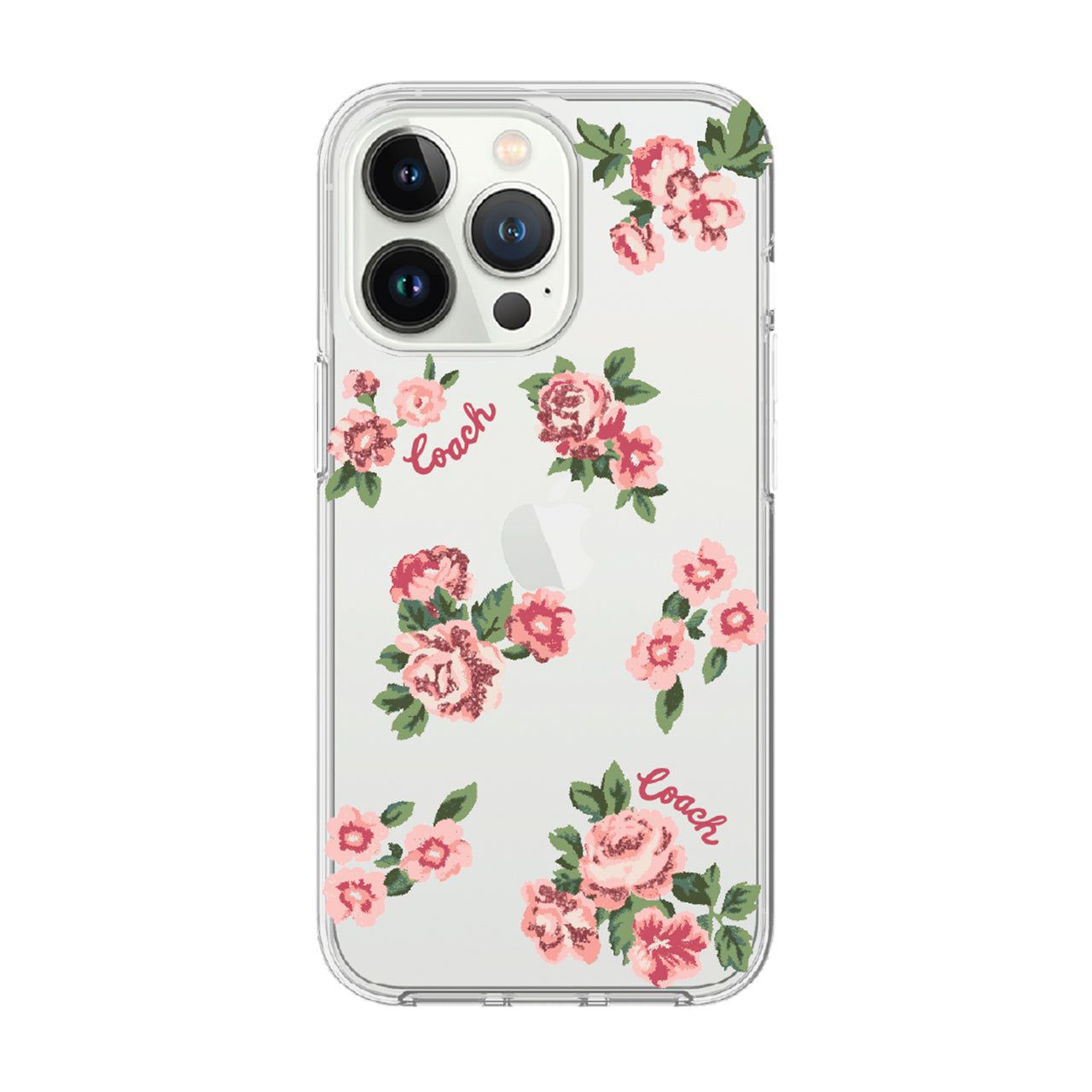 Coach iPhone 14 Pro Max Protective Case, Punk Rose Pink