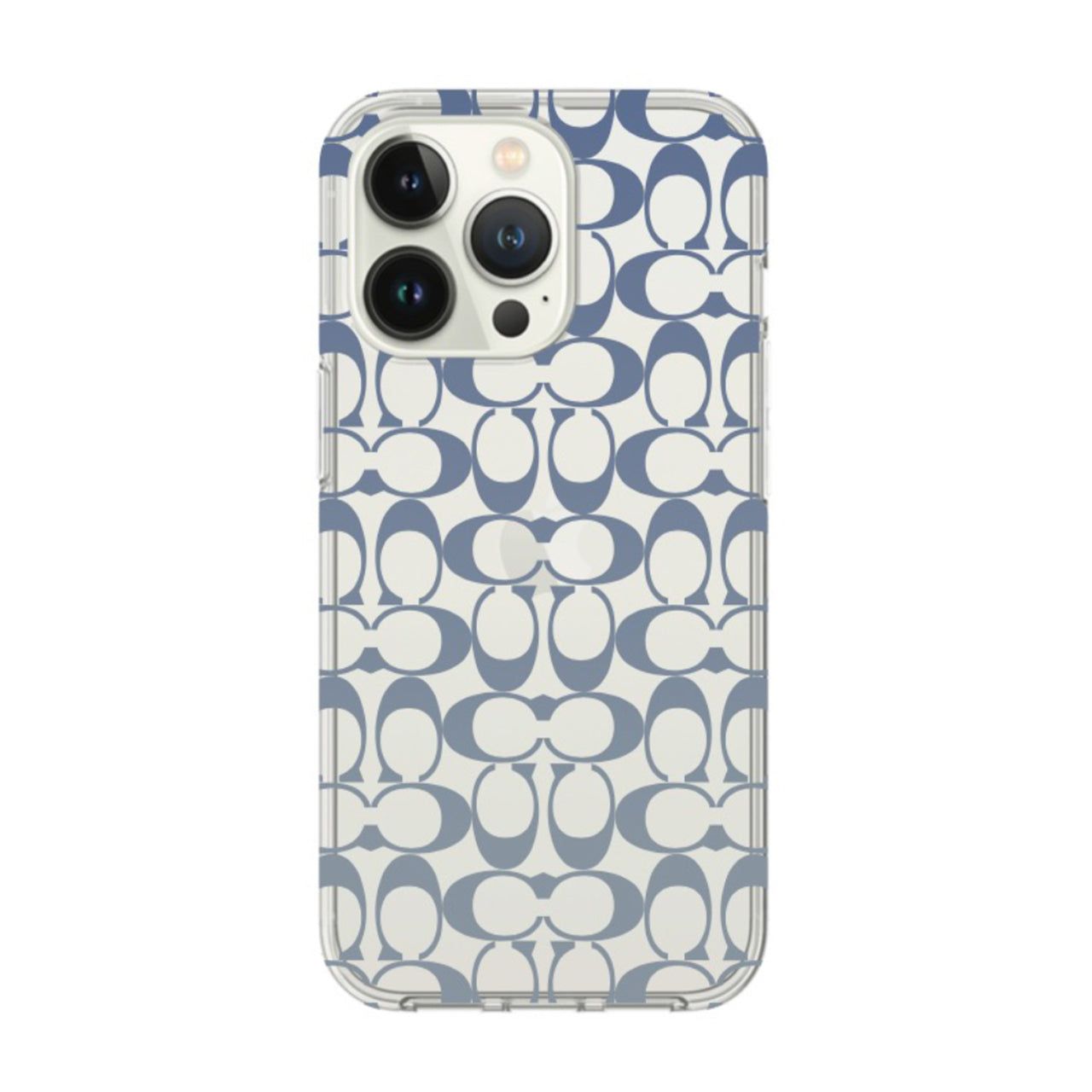 Coach iPhone 14 Pro Max Protective Case, Signature C Blue Ombre