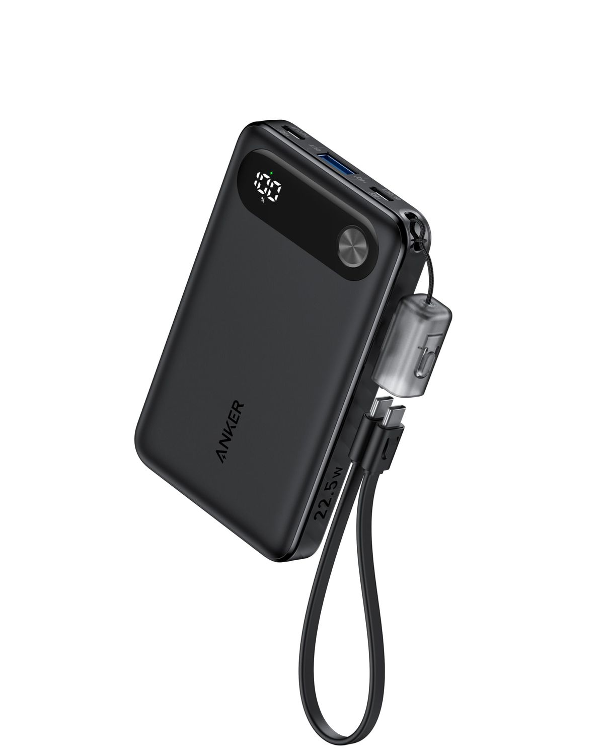 Anker A1257 Powerful and Travel Friendly Power Bank 10,000mAh, Black