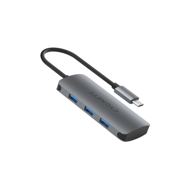 Cygnett SlimMate C to 3xA+SD/TF+USB-C PD Hub