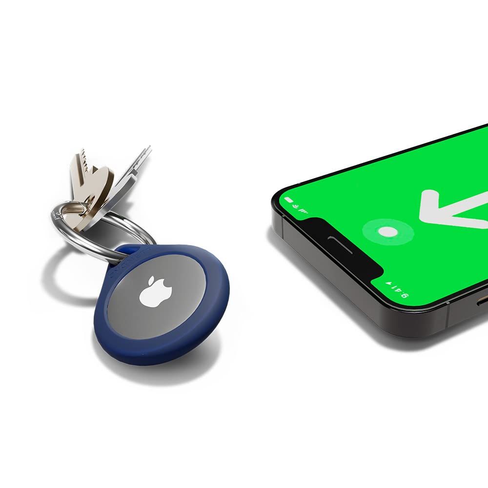 Cygnett AirTag Case Silicone, Navy