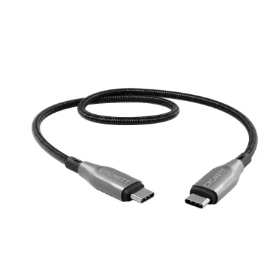Cygnett Armoured 2.0 C to C(5A/100W) Cable 50cm, Black