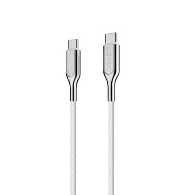 Cygnett Armored 2.0 C to C (5A/100W ) Cable 2M, White