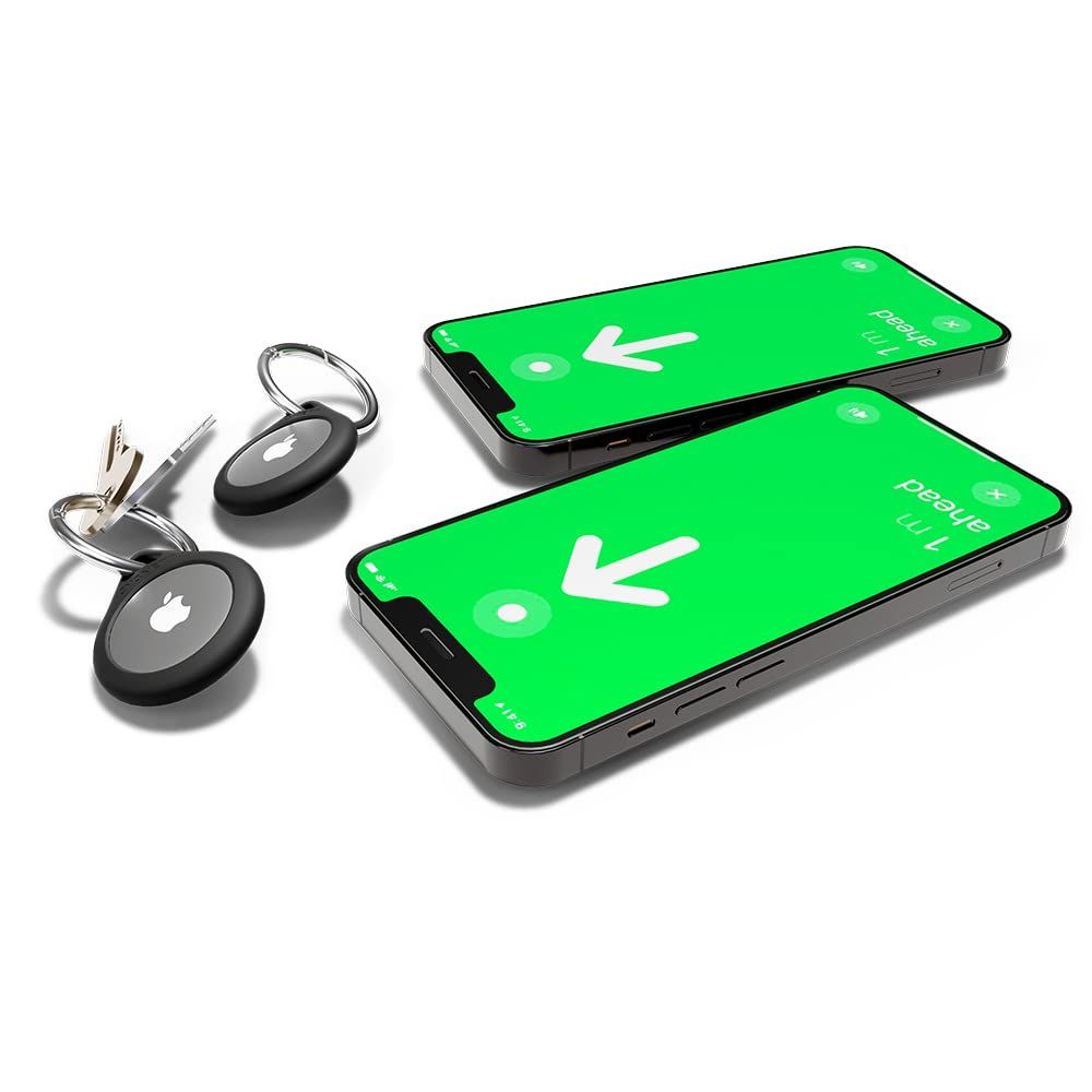 Cygnett AirTag Case Twin Pack Silicone- Black