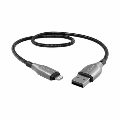 Cygnett Armoured Lightning to USB-A Cable 50cm, Black
