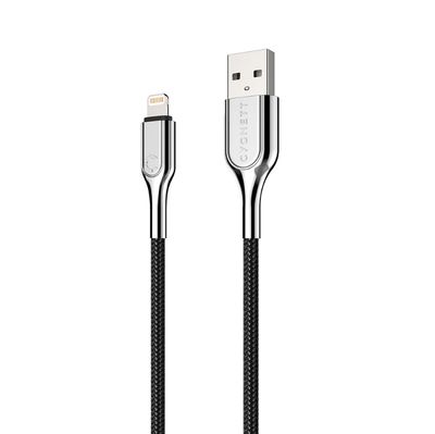 Cygnett Armored Lightning to USB-A Cable 10cm, Black