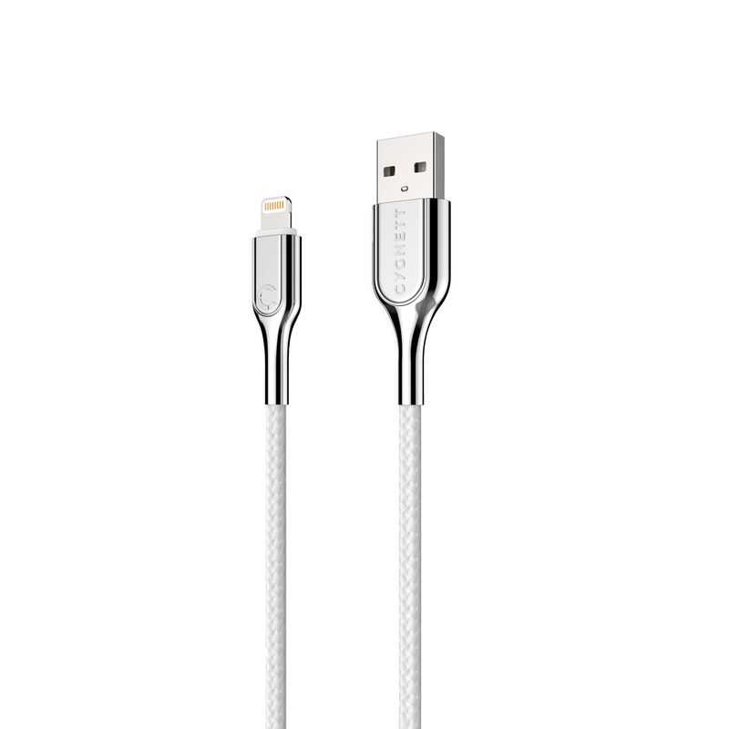 Cygnett Armored Lightning to USB-A Cable 2M, White