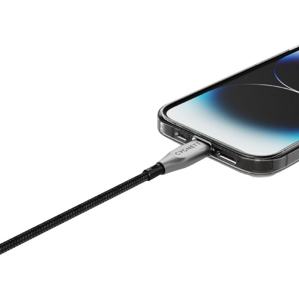 Cygnett Armored Lightning to USB-A Cable 3M, Black