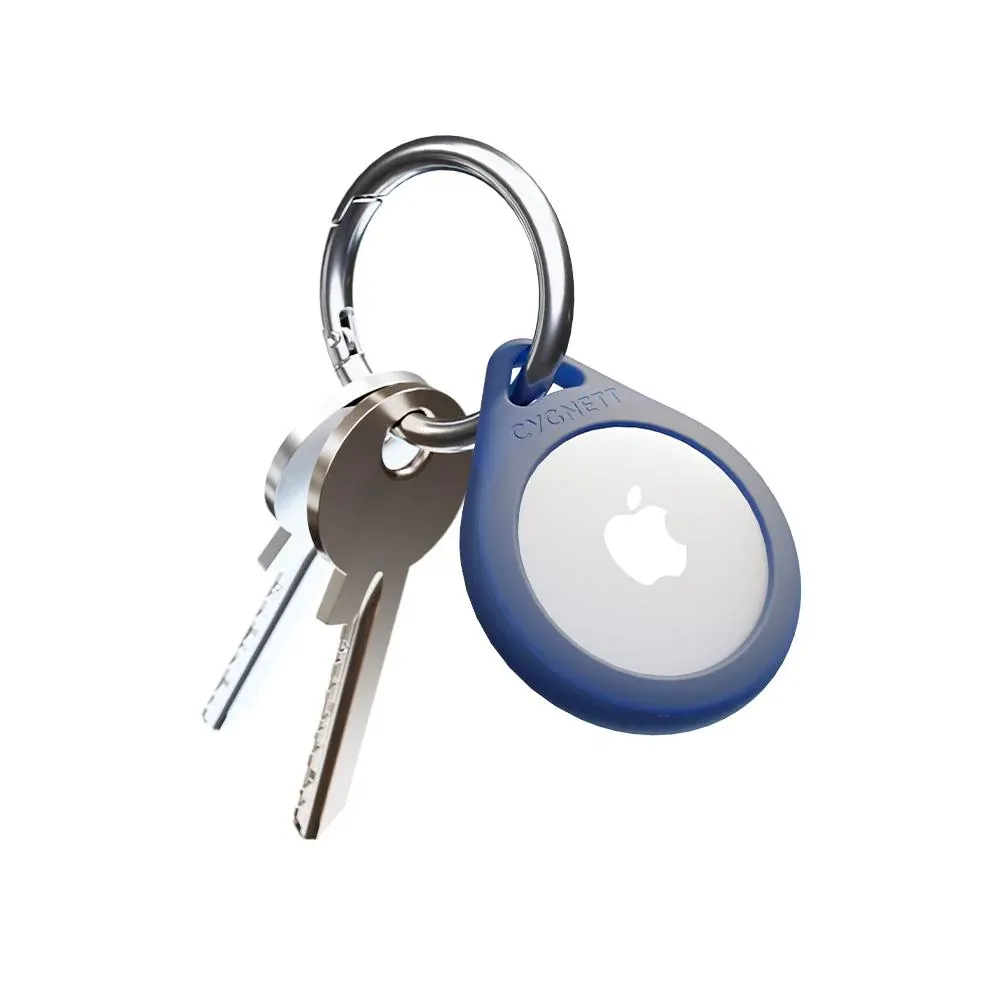 Cygnett AirTag Case Silicone, Navy