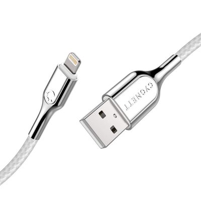 Cygnett Armored Lightning to USB-A Cable 10cm, White