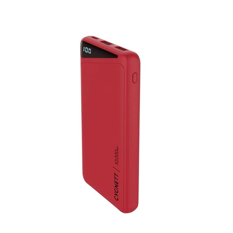 Cygnett ChargeUp Boost 2 10,000mAh PwrBank, Red