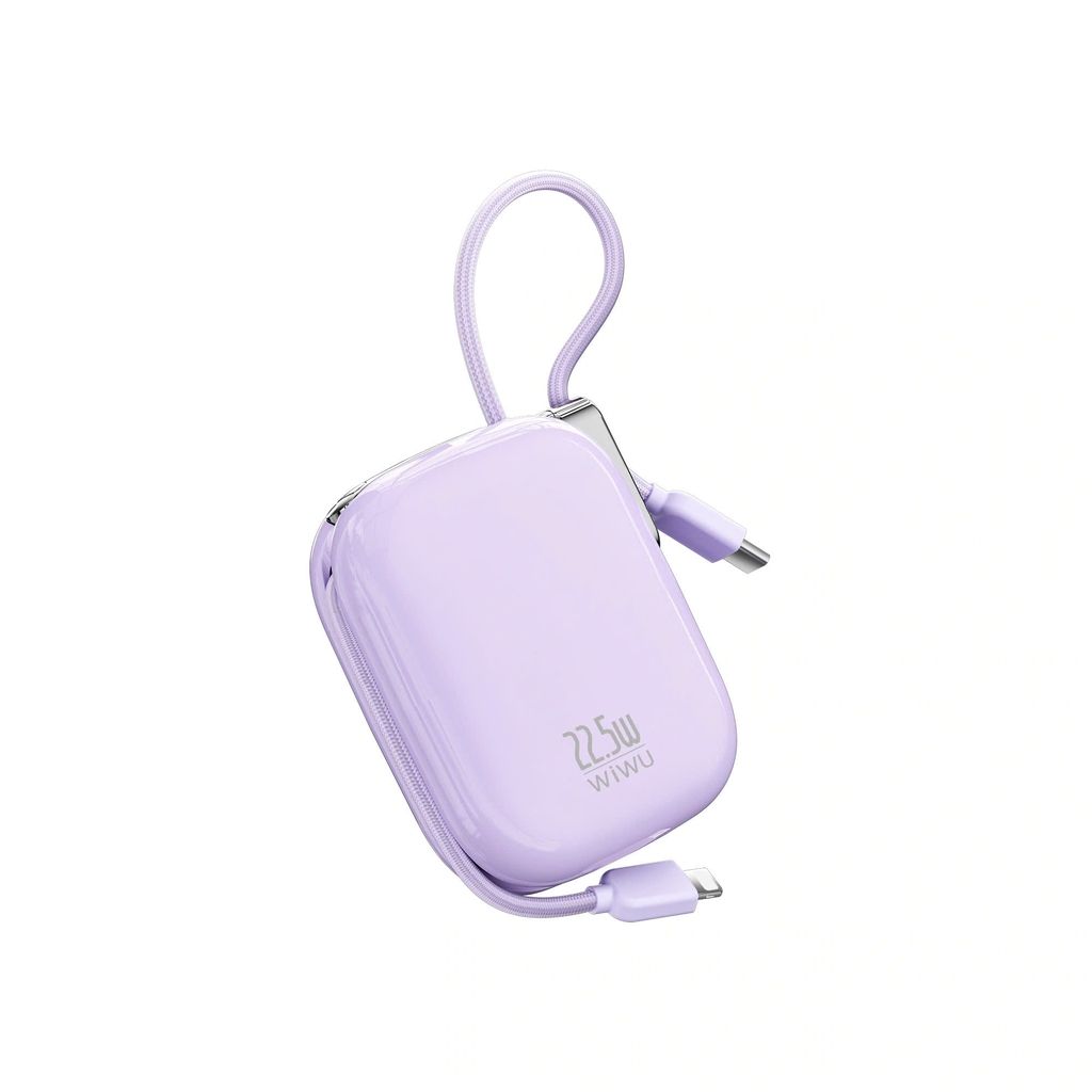 WiWU MH136 Sugar Power Bank 10,000mAh, Purple