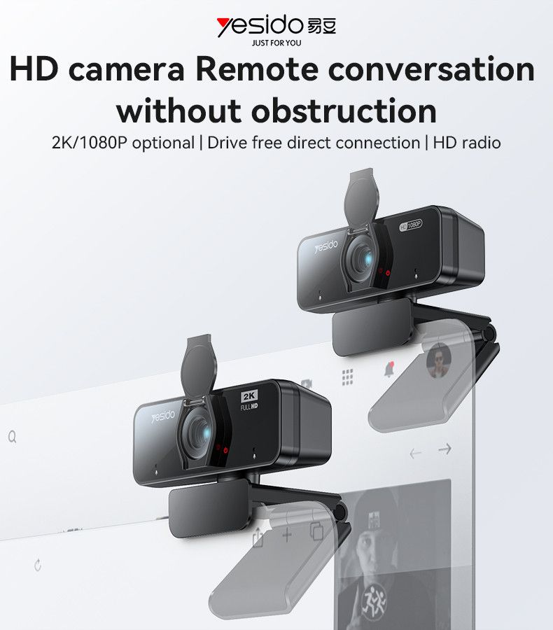 Yesido KM14 USB Webcam 2K