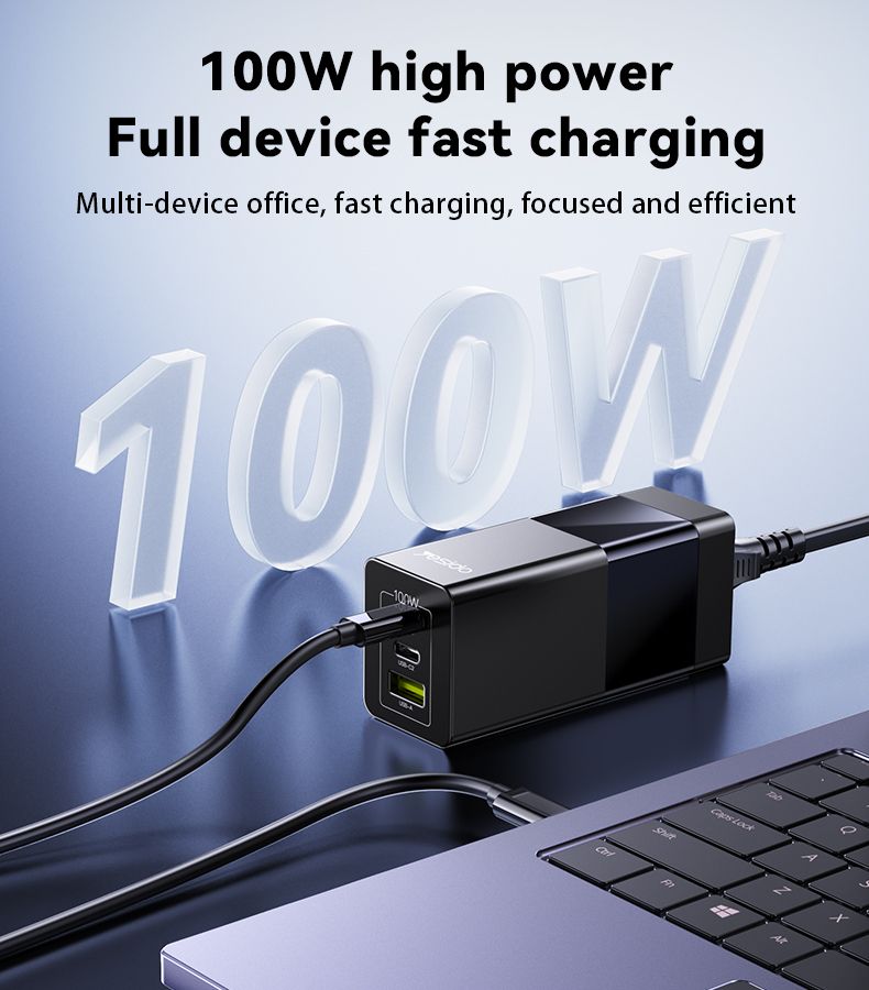 Yesido YC77 GaN 100W Desktop Charger